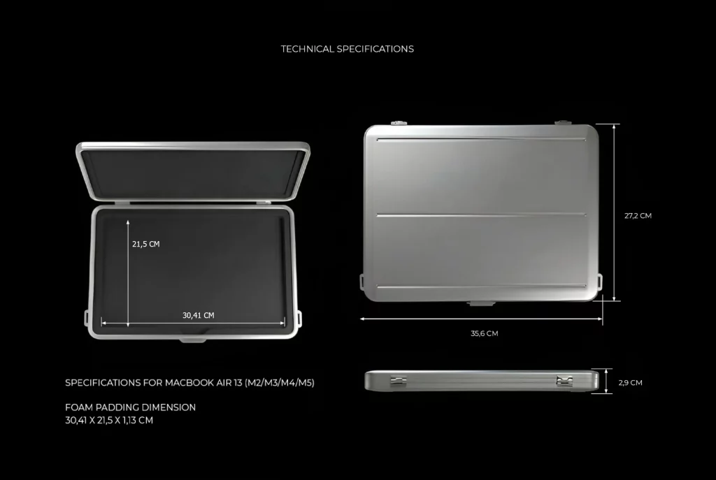 MacBook Air 13 Aluminium Hardshell