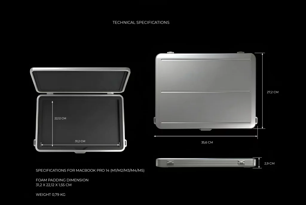 MacBook Pro 14 robustes Case